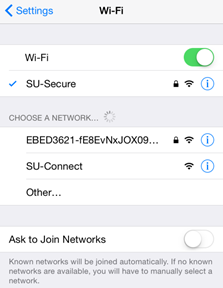 connect to su-secure