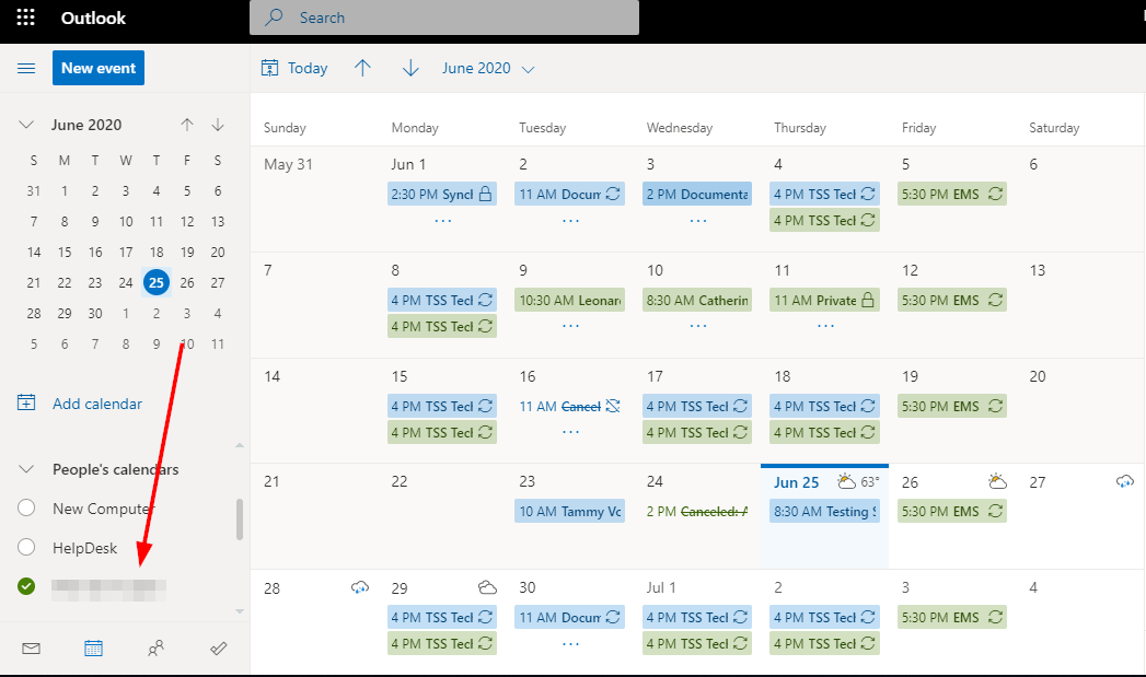 Unshare Calendar In Outlook Customize and Print