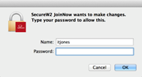admin username and password